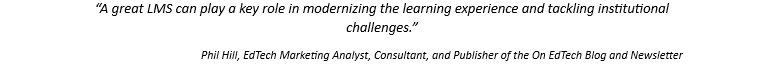 Phil Hill, EdTech Marketing Analyst, Consultant, and Publisher of the On EdTech Blog and Newsletter