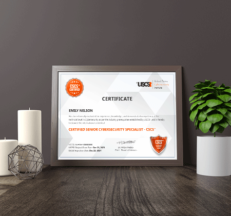 CSCS™ Certificate